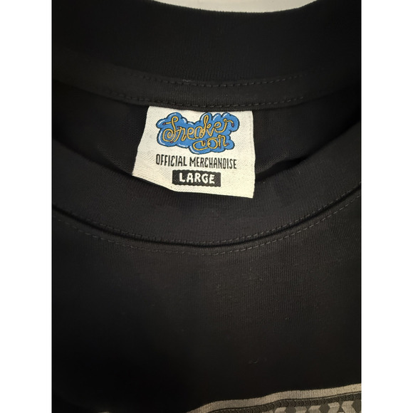 Sneaker Con TShirt Mens LG Black 150th Event Minneapolis Streetwear Graphic Tee - Picture 3 of 4